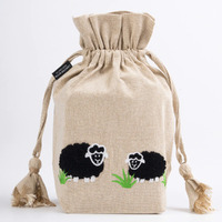 LM Meadow Bag Natural Black Sheep