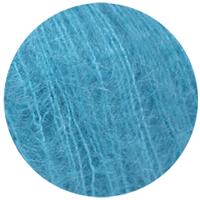 Silk Mohair 30485 Blue Capri