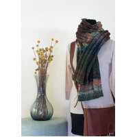 Hand Knitted Scarf K1004 Autumn