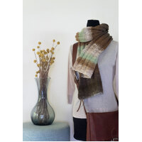 Hand Knitted Scarf K1015 Sky