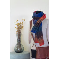 Hand Knitted Scarf K1024 Jewel