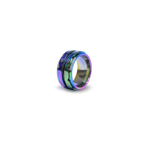 Rainbow Row Counter Ring Size 8 (18.2mm - Inner ID)