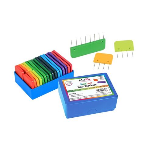 Rainbow Knit Blockers (Pack of 20 blockers)