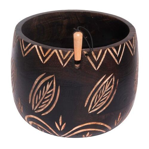 Yarn Bowl - Leafy