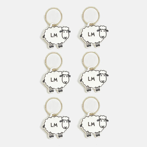 LM  Metal Meadow Stitch Markers (Set of 6)