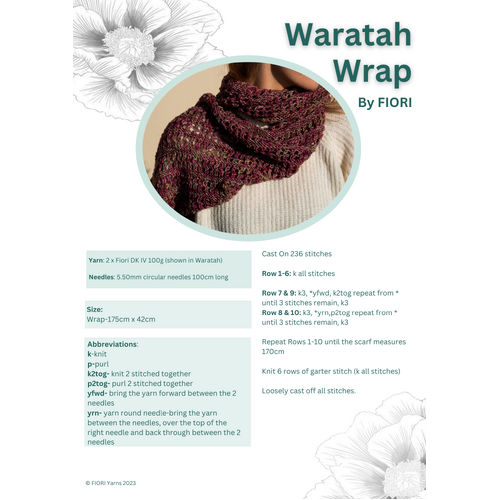 Waratah Wrap - Download